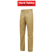 Mens Hard Yakka Core Basic Stretch Cotton Drill Work Pants Tradie Trade Y02596 - Land to Coast