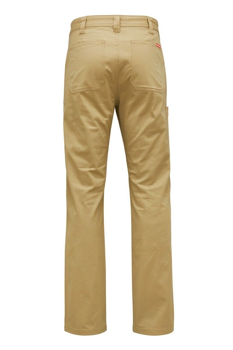 Mens Hard Yakka Core Basic Stretch Cotton Drill Work Pants Tradie Trade Y02596 - Land to Coast