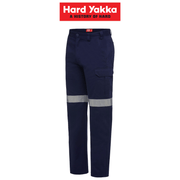 Mens Hard Yakka Core Drill Light Weight Pants Work Taped Cotton Cargo Y02965 - Land to Coast