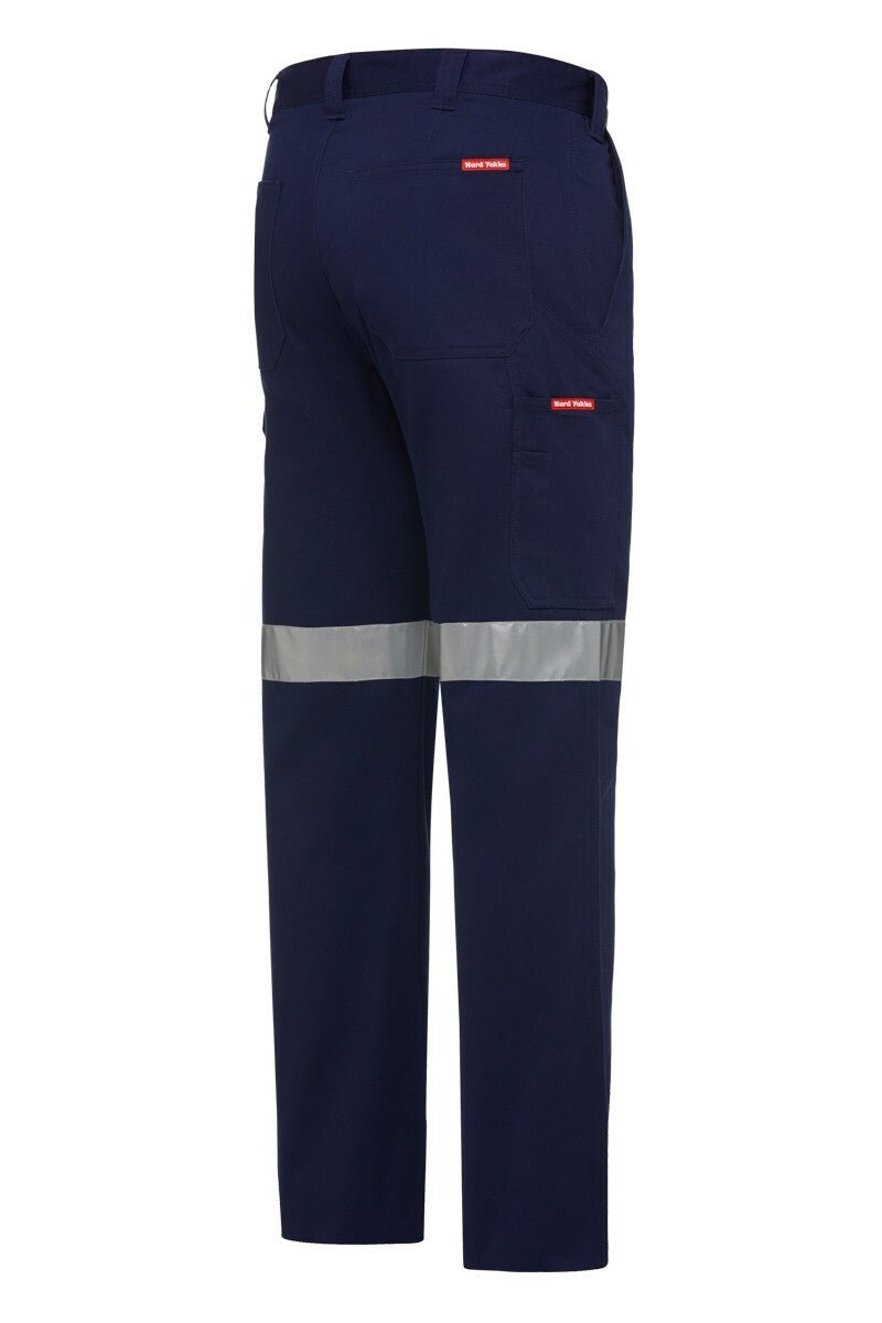 Mens Hard Yakka Core Drill Light Weight Pants Work Taped Cotton Cargo Y02965 - Land to Coast