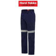 Mens Hard Yakka Core Drill Pants Taped Cotton Phone Pleated Tough Strong Y02540 - Land to Coast