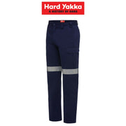 Mens Hard Yakka Core Drill Pants Work Cotton Taped Pocket Cargo Tough Y02575 - Land to Coast