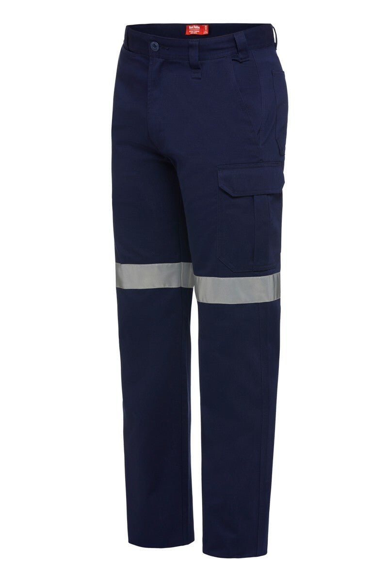 Mens Hard Yakka Core Drill Pants Work Cotton Taped Pocket Cargo Tough Y02575 - Land to Coast