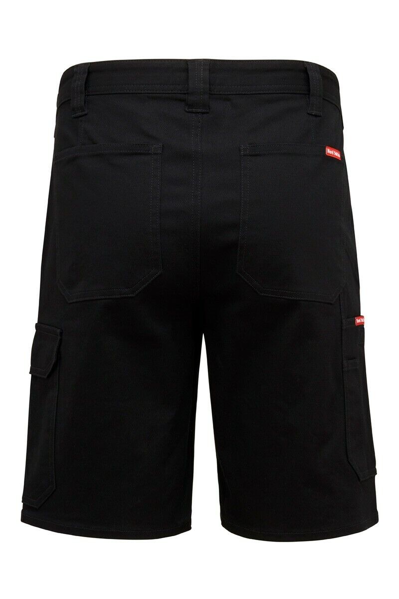 Mens Hard Yakka Core Stretch Cargo Shorts Cotton Drill Work Tough Strong Y05067 - Land to Coast