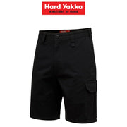 Mens Hard Yakka Core Stretch Cargo Shorts Cotton Drill Work Tough Strong Y05067 - Land to Coast