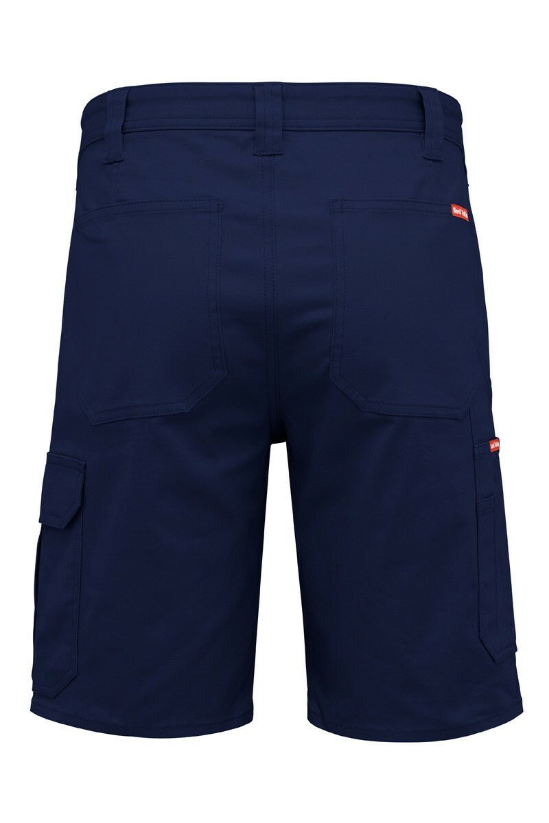 Mens Hard Yakka Core Stretch Cargo Shorts Cotton Drill Work Tough Strong Y05067 - Land to Coast