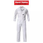 Mens Hard Yakka Coverall Cotton Drill Lightweight Overall Phone Painters Y00030 - Land to Coast
