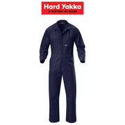 Mens Hard Yakka Coverall Cotton Drill Lightweight Overall Phone Pocket Y00030 - Land to Coast