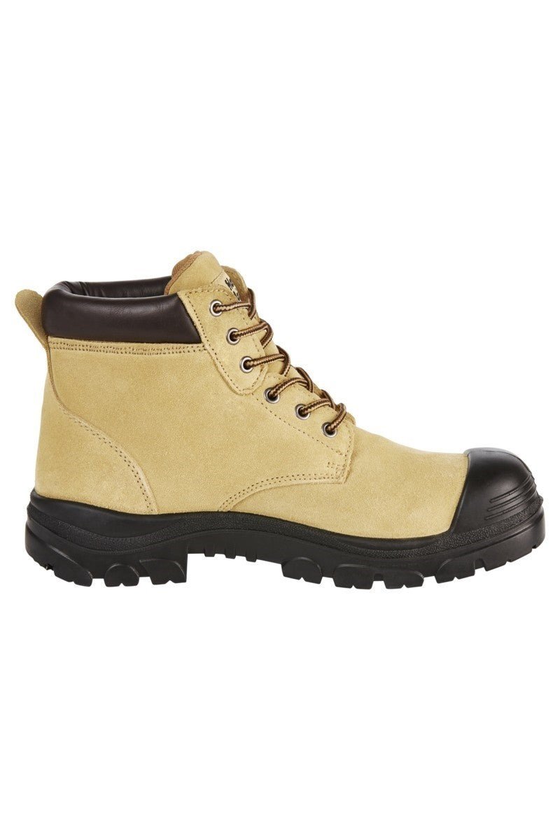 Mens Hard Yakka Gravel Suede Lace Sand Boots Steel Cap Work Safety Safe Y60085 - Land to Coast