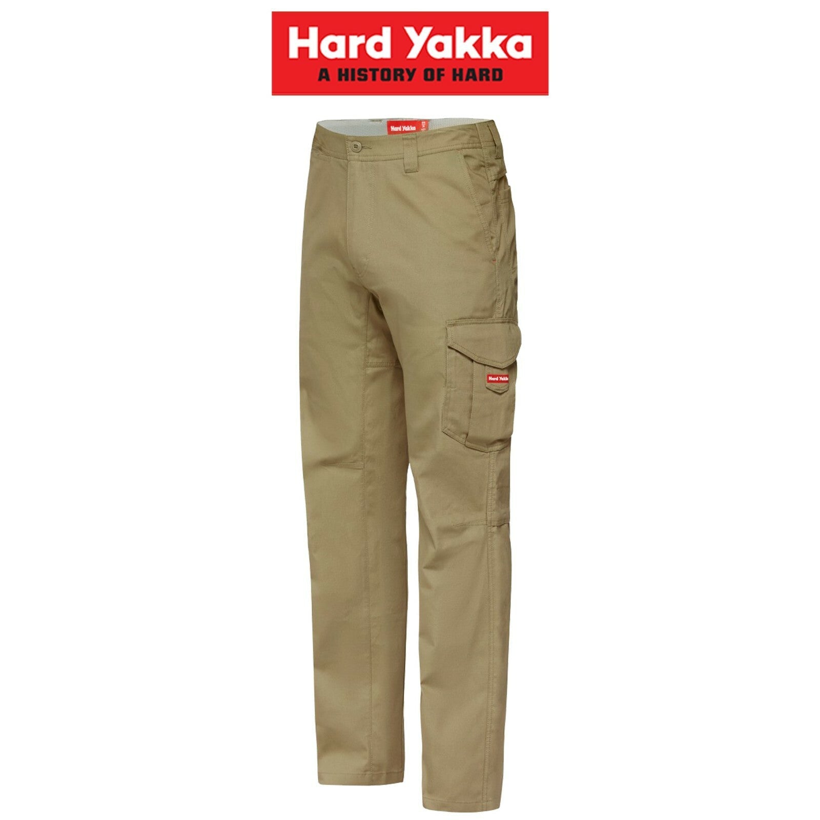 Mens Hard Yakka Koolgear Vented Cargo Pants Work Lightweight Summer Cool Y02300 - Land to Coast