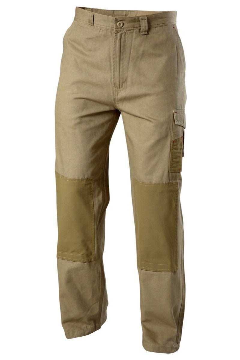 Mens Hard Yakka Legends Light Weight Cotton Pants Tough Cordura Strength Y02906 - Land to Coast