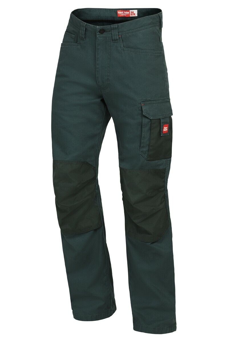 Mens Hard Yakka Legends Pants Work Tough Cargo Cordura Panama Weave Phone Y02202 - Land to Coast
