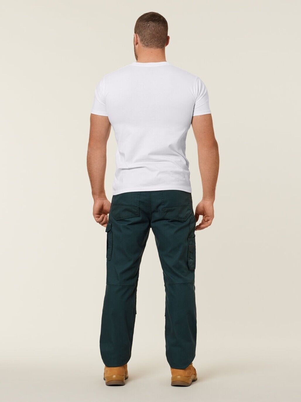 Mens Hard Yakka Legends Pants Work Tough Cargo Cordura Panama Weave Phone Y02202 - Land to Coast