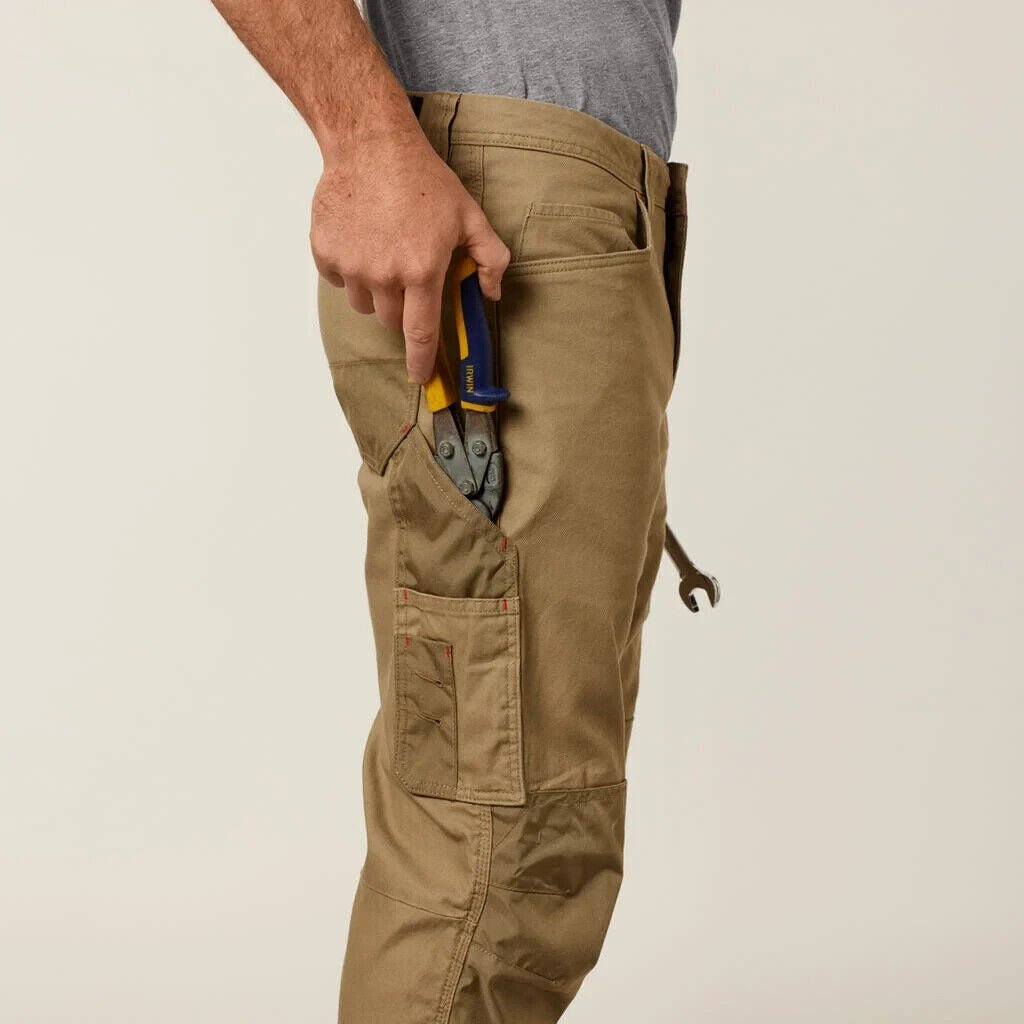 Mens Hard Yakka Legends Pants Work Tough Cargo Cordura Panama Weave Phone Y02202 - Land to Coast
