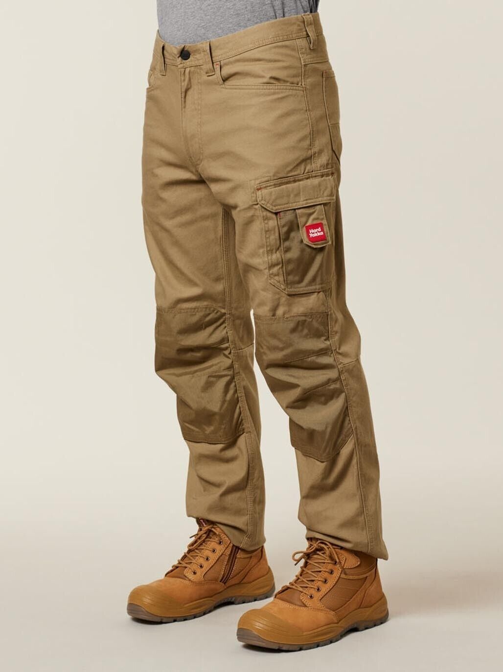 Mens Hard Yakka Legends Pants Work Tough Cargo Cordura Panama Weave Phone Y02202 - Land to Coast