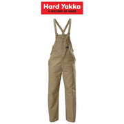 Mens Hard Yakka Traditional Bib & Brace Overall Cotton Drill Work Safety Y01010 - Land to Coast