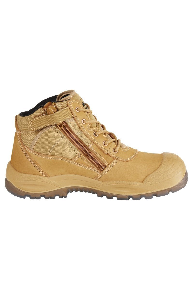 Mens Hard Yakka Utility Side Zip Safety Steel Cap Toe Work Boots Shoe Y60120 - Land to Coast