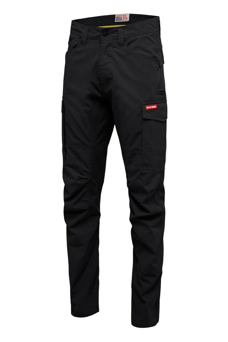 Mens Hard Yakka Work Pants 3056 Ripstop Stretch Cargo Slim Fit Tough Y02255 - Land to Coast