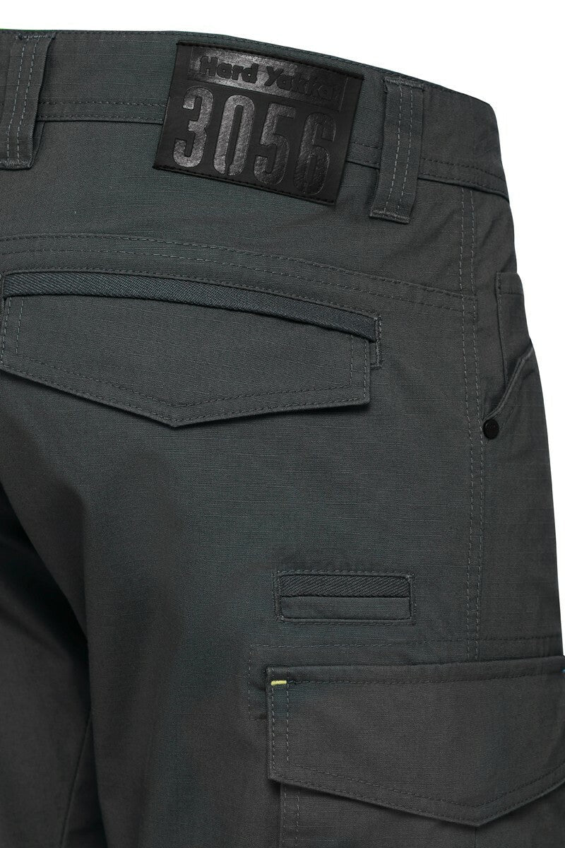 Mens Hard Yakka Work Pants 3056 Ripstop Stretch Cargo Slim Fit Tough Y02255 - Land to Coast