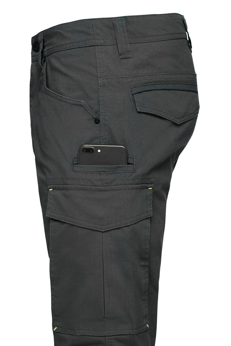 Mens Hard Yakka Work Pants 3056 Ripstop Stretch Cargo Slim Fit Tough Y02255 - Land to Coast