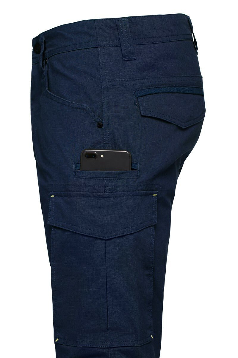 Mens Hard Yakka Work Pants 3056 Ripstop Stretch Cargo Slim Fit Tough Y02255 - Land to Coast