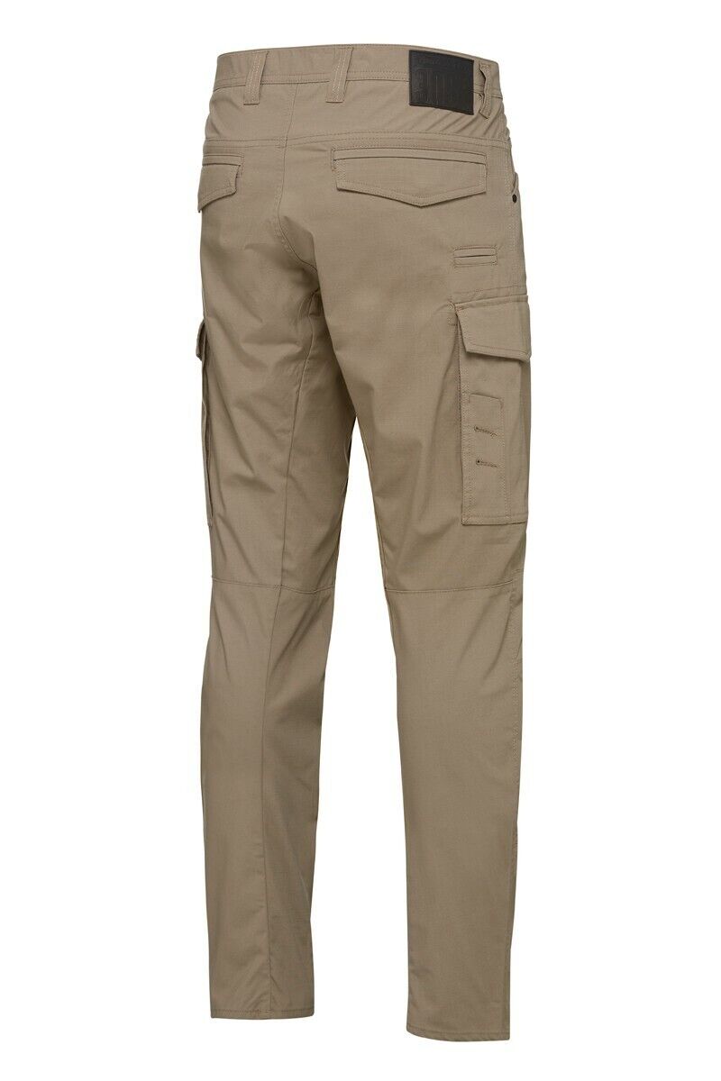 Mens Hard Yakka Work Pants 3056 Ripstop Stretch Cargo Slim Fit Tough Y02255 - Land to Coast