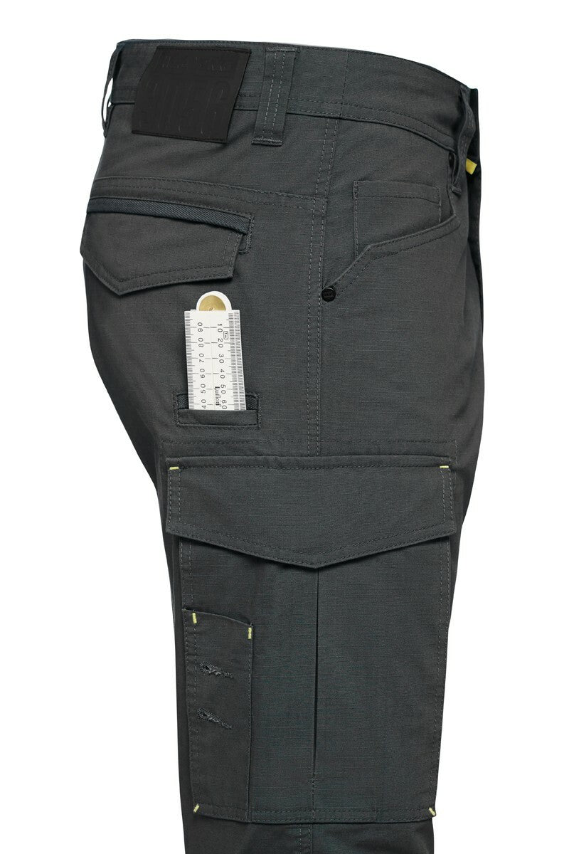 Mens Hard Yakka Work Pants 3056 Ripstop Stretch Cargo Slim Fit Tough Y02255 - Land to Coast