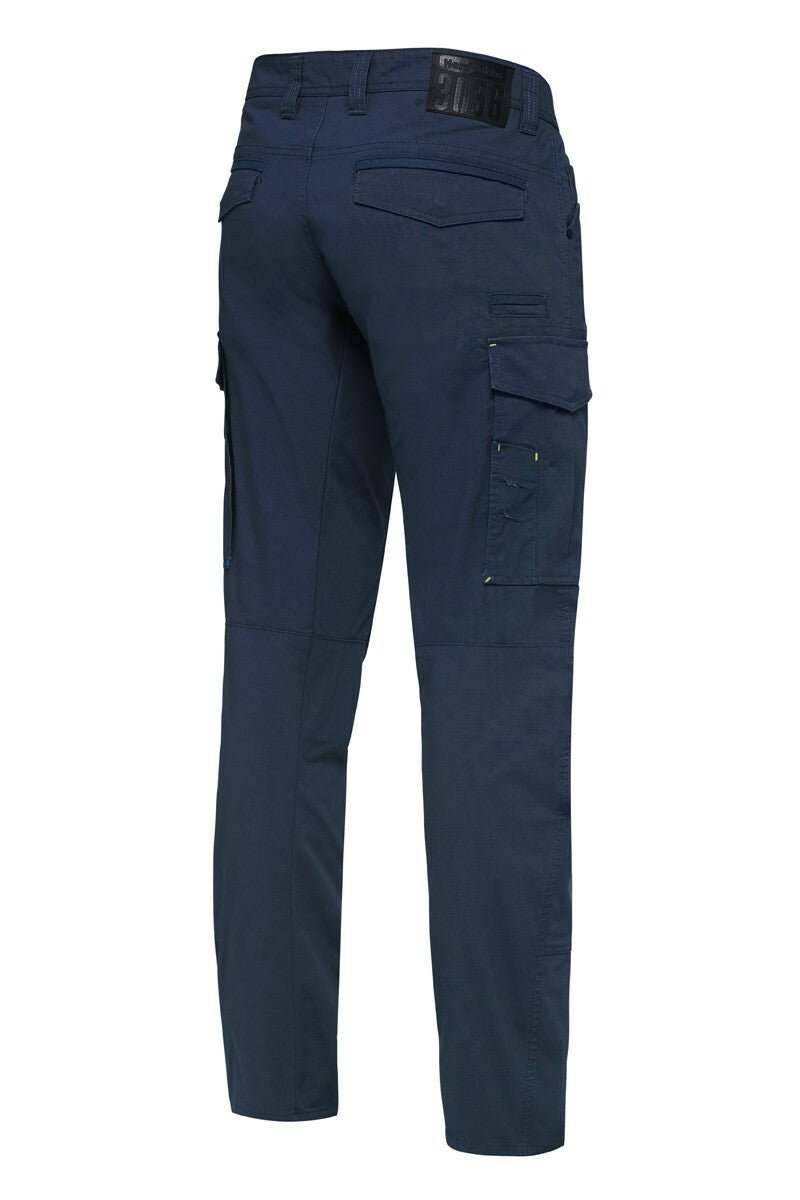 Mens Hard Yakka Work Pants 3056 Ripstop Stretch Cargo Slim Fit Tough Y02255 - Land to Coast