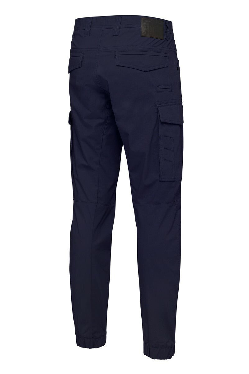 Mens Hard Yakka Work Pants Cuff 3056 Ripstop Stretch Cargo Slim Fit Tough Y02340 - Land to Coast