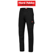 Mens Hard Yakka Work Trade Pants 3056 Canvas Stretch Cargo Slim Fit Tough Y02880 - Land to Coast