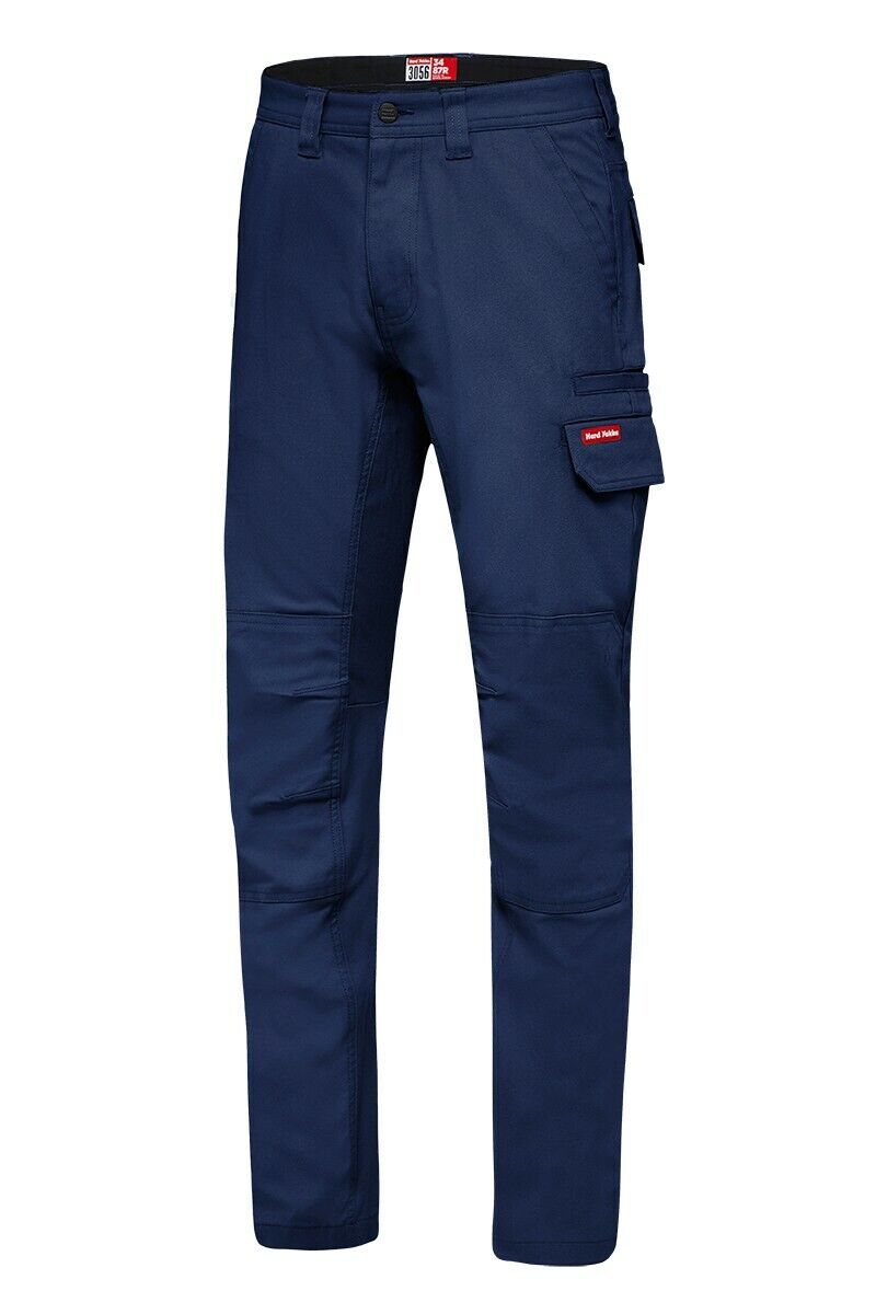 Mens Hard Yakka Work Trade Pants 3056 Canvas Stretch Cargo Slim Fit Tough Y02880 - Land to Coast