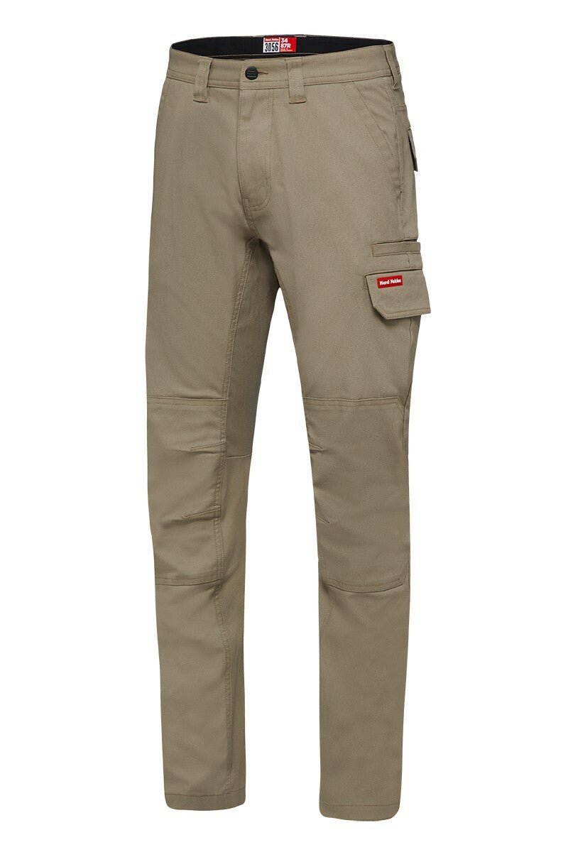 Mens Hard Yakka Work Trade Pants 3056 Canvas Stretch Cargo Slim Fit Tough Y02880 - Land to Coast