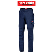 Mens Hard Yakka Work Trade Pants 3056 Canvas Stretch Cargo Slim Fit Tough Y02880 - Land to Coast
