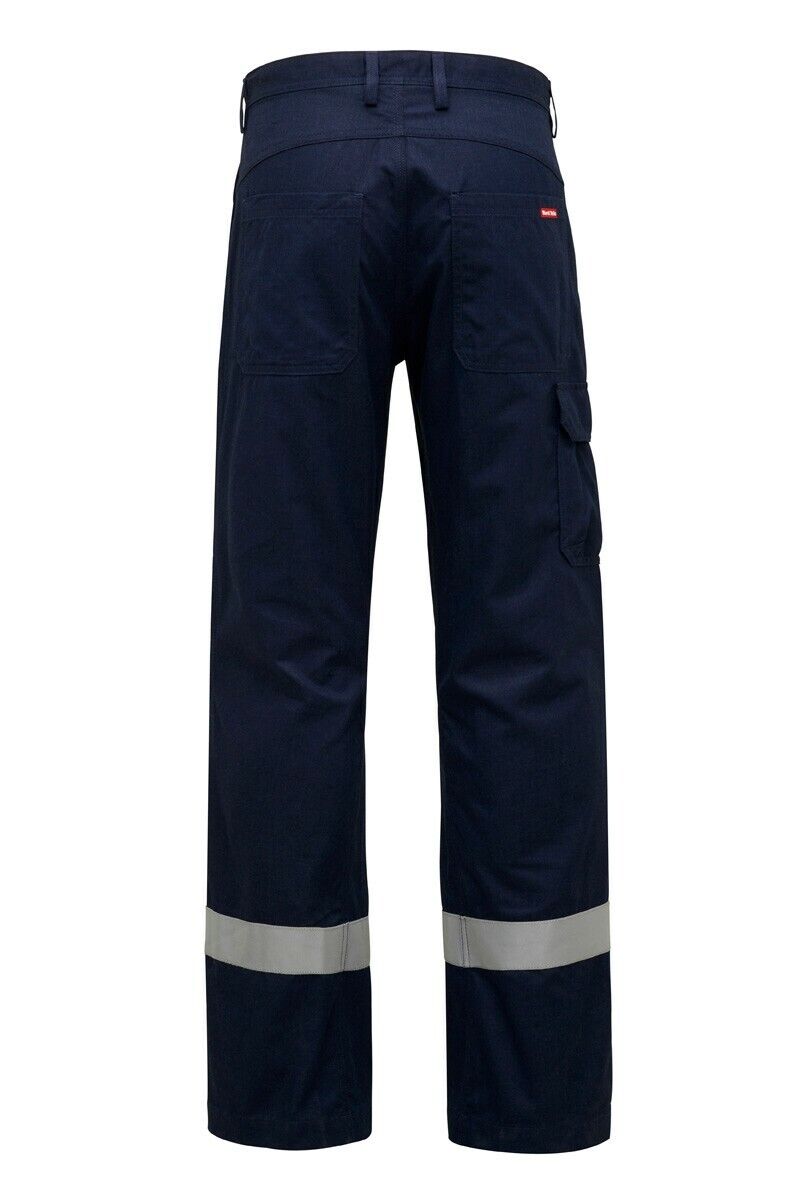 Mens Hard Yakka Workwear Pants Sheildtec Fire Resistant Cargo Tape Safety Y02670 - Land to Coast
