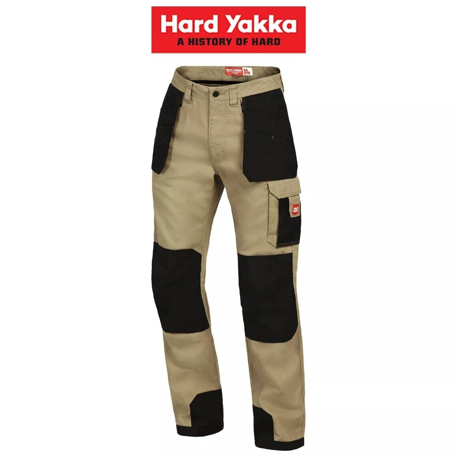 Mens Hard Yakka Xtreme Extreme Legends Work Cargo Tough Pants Heavy Duty Y02210 - Land to Coast