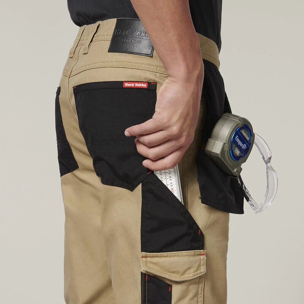 Mens Hard Yakka Xtreme Extreme Legends Work Cargo Tough Pants Heavy Duty Y02210 - Land to Coast