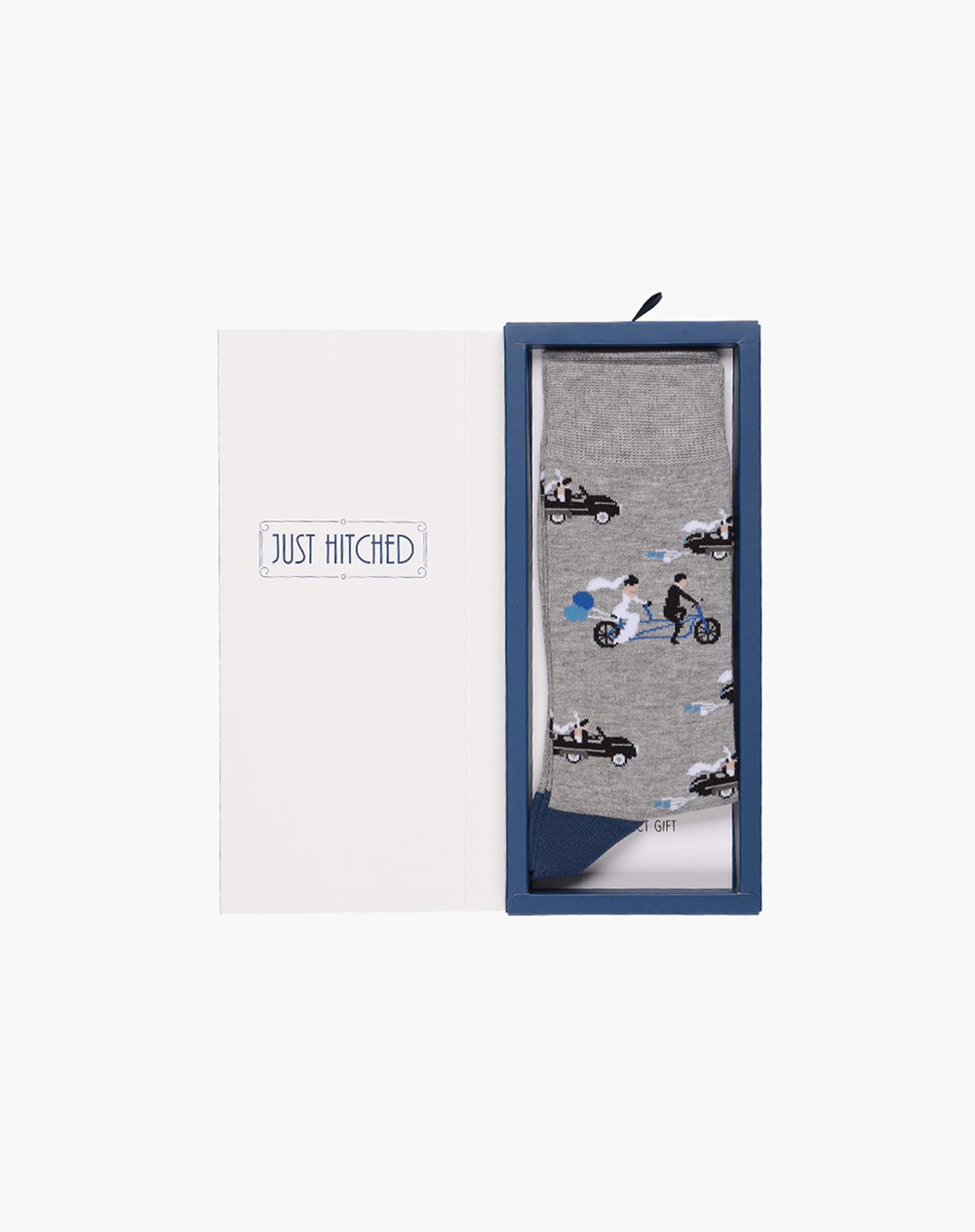 MENS JUST HITCHED BAMBOO SOCK CARD - Land to Coast