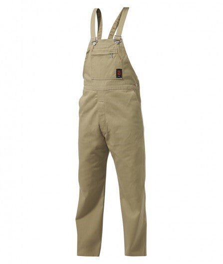 Mens KingGee Bib & Brace Cotton Drill Overall Overalls Tough Work 310gsm K02010 - Land to Coast