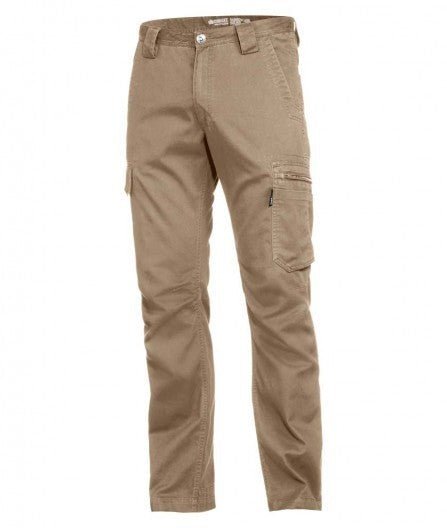 Mens KingGee Narrow Fit Tradie Pants Summer Lightweight Cool Cotton Drill K13290 - Land to Coast