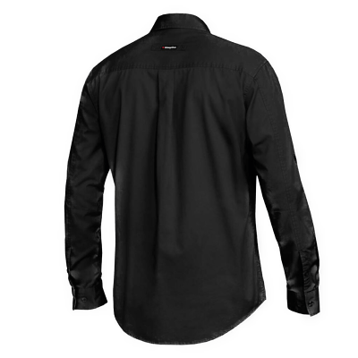 Mens KingGee Tradie Slim Fit Long Sleeve Work Shirt Ultra Lightweight Job K14350 - Land to Coast