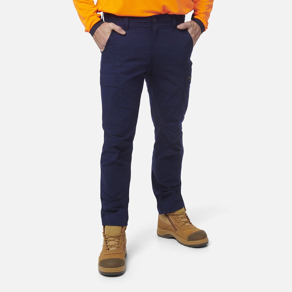 Men’s Workcool Pro stretch work cargo pants durable ripstop Navy K13026 - Land to Coast