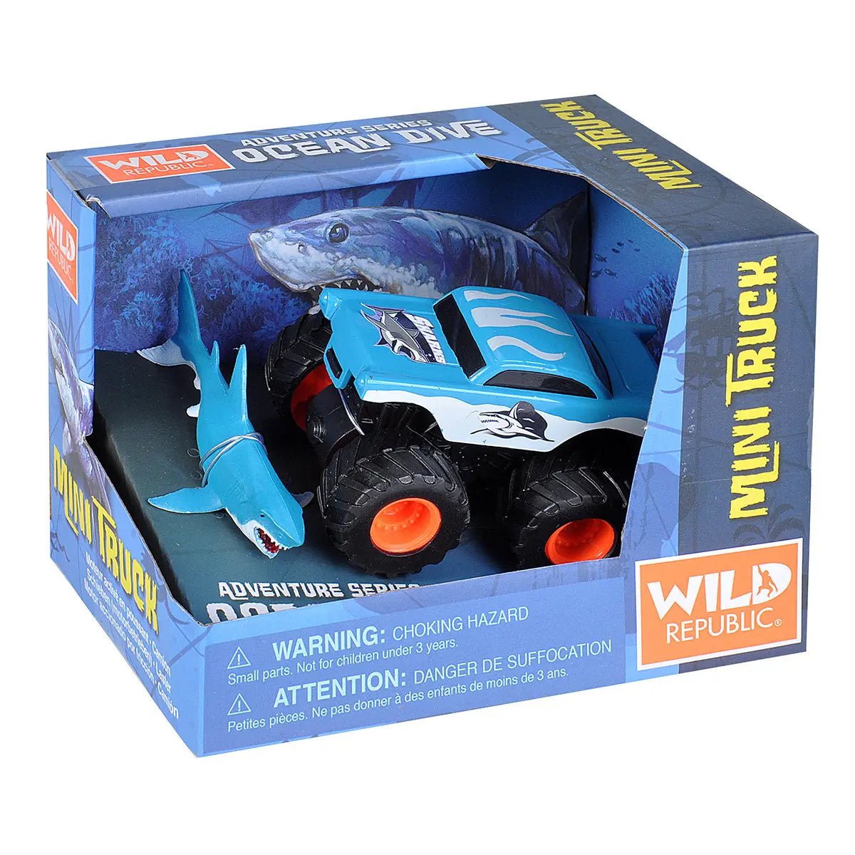 Mini Truck and Shark Adventure Set - Land to Coast