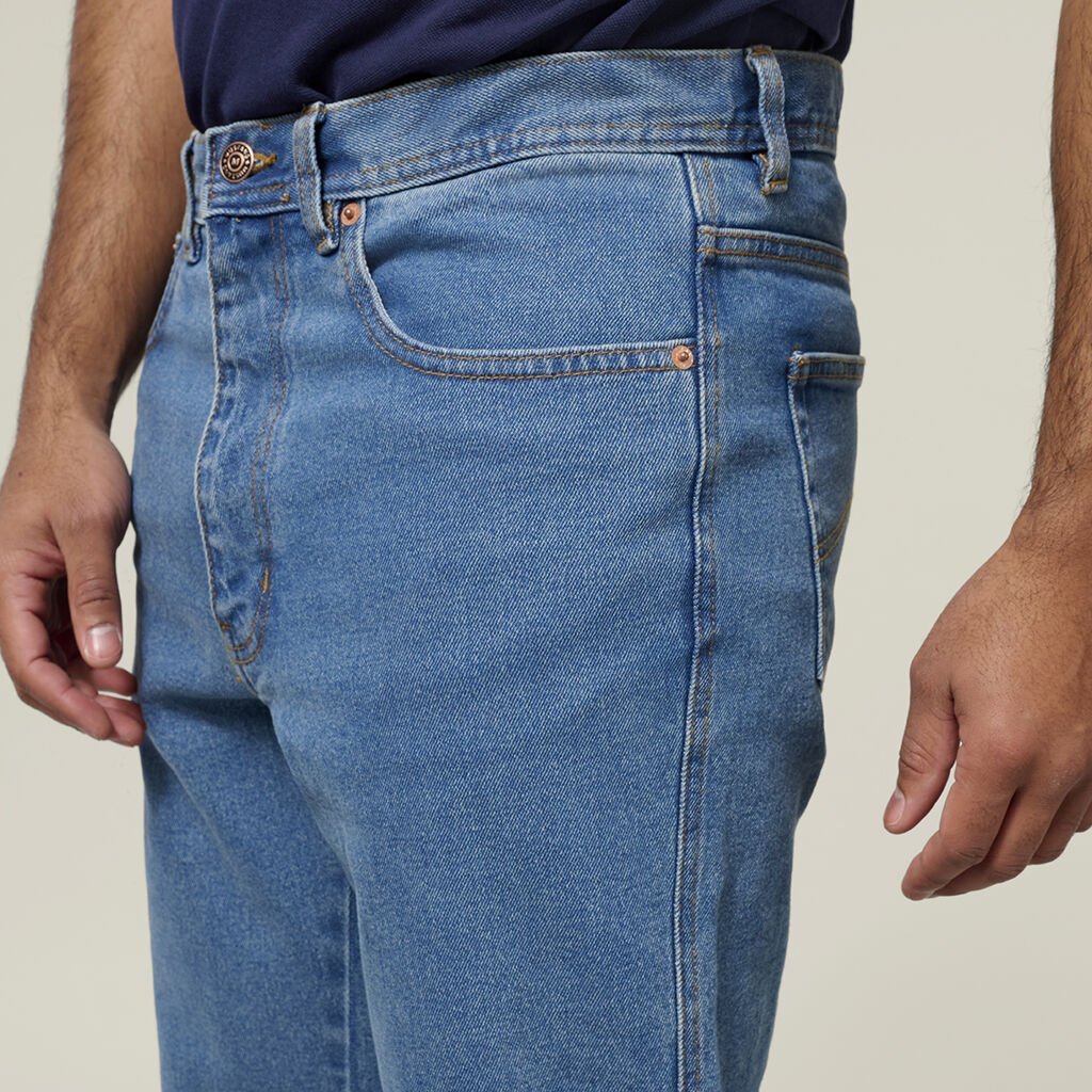 Mustang regular fit stretch work jean Stonewash Y43245 - Land to Coast