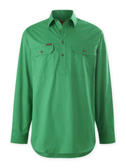 Mustang Signature LS Closed Front Work Shirt – Green Y04004 - Land to Coast