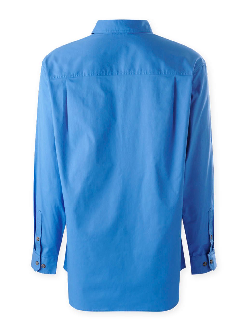 Mustang Signature LS Closed Front Work Shirt – Light Blue Y04004 - Land to Coast