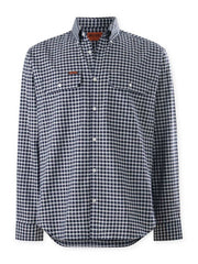 Mustang Signature LS Formal Check Shirt – Blue Check Y04005 - Land to Coast