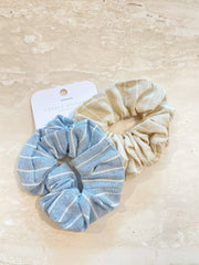 Oatly Linen Scrunchie Pack - Land to Coast