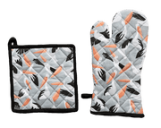 Oven Glove & Pot Holder Set - Pelicans - Land to Coast