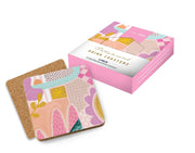 Patchwork 4pc Drink Coaster Set - Land to Coast