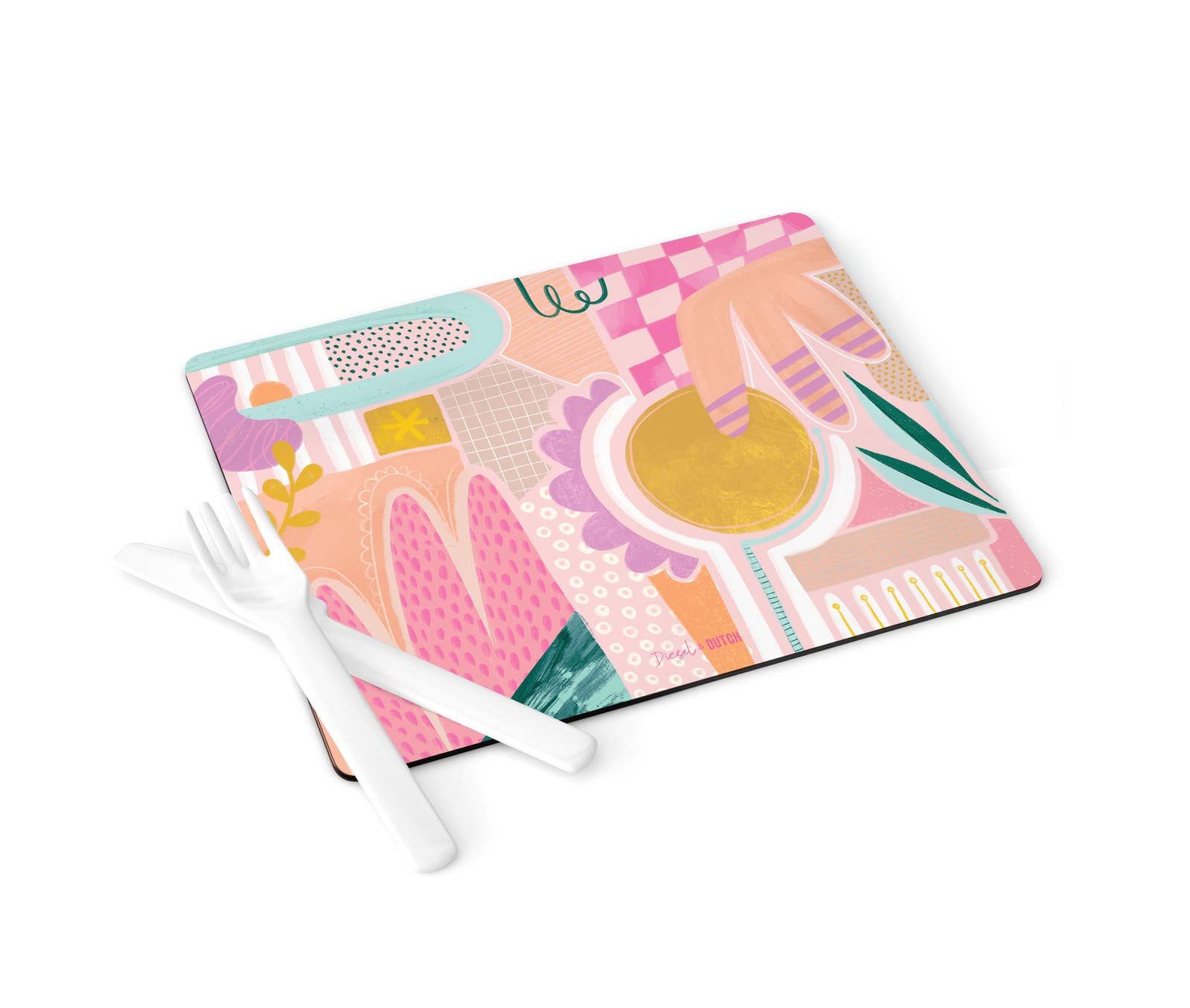 Patchwork 4pc Placemat Set [4] - Land to Coast